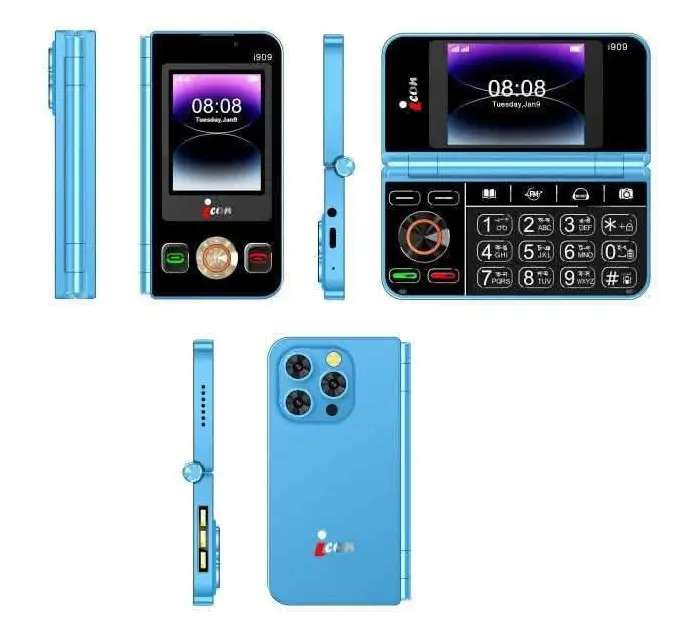 Icon i909 Dual Sim Mobile 3.5 Inch Display 3500 Mah Battery