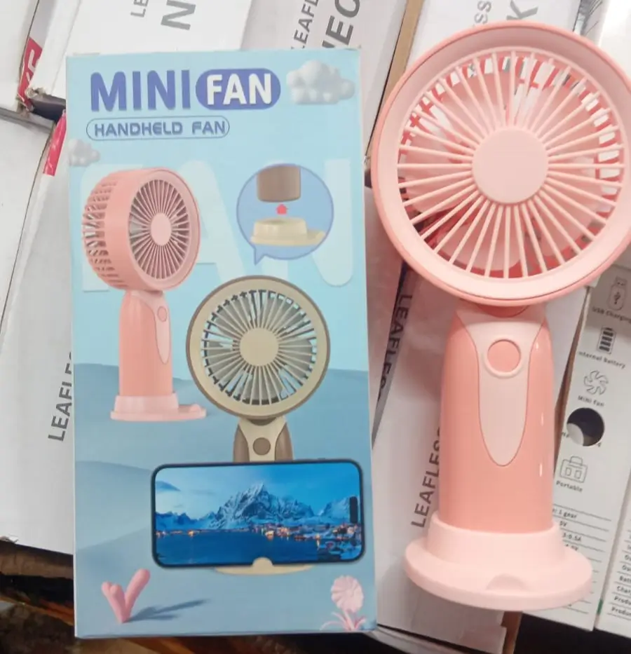 Portable Rechargeable Mini Handset Fan