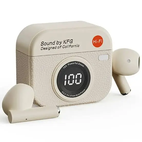 Q86 Retro Camera Design TWS Bluetooth Earbuds
