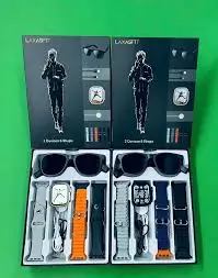 LAXASFIT Smartwatch Set – 2 Devices with 6 Straps