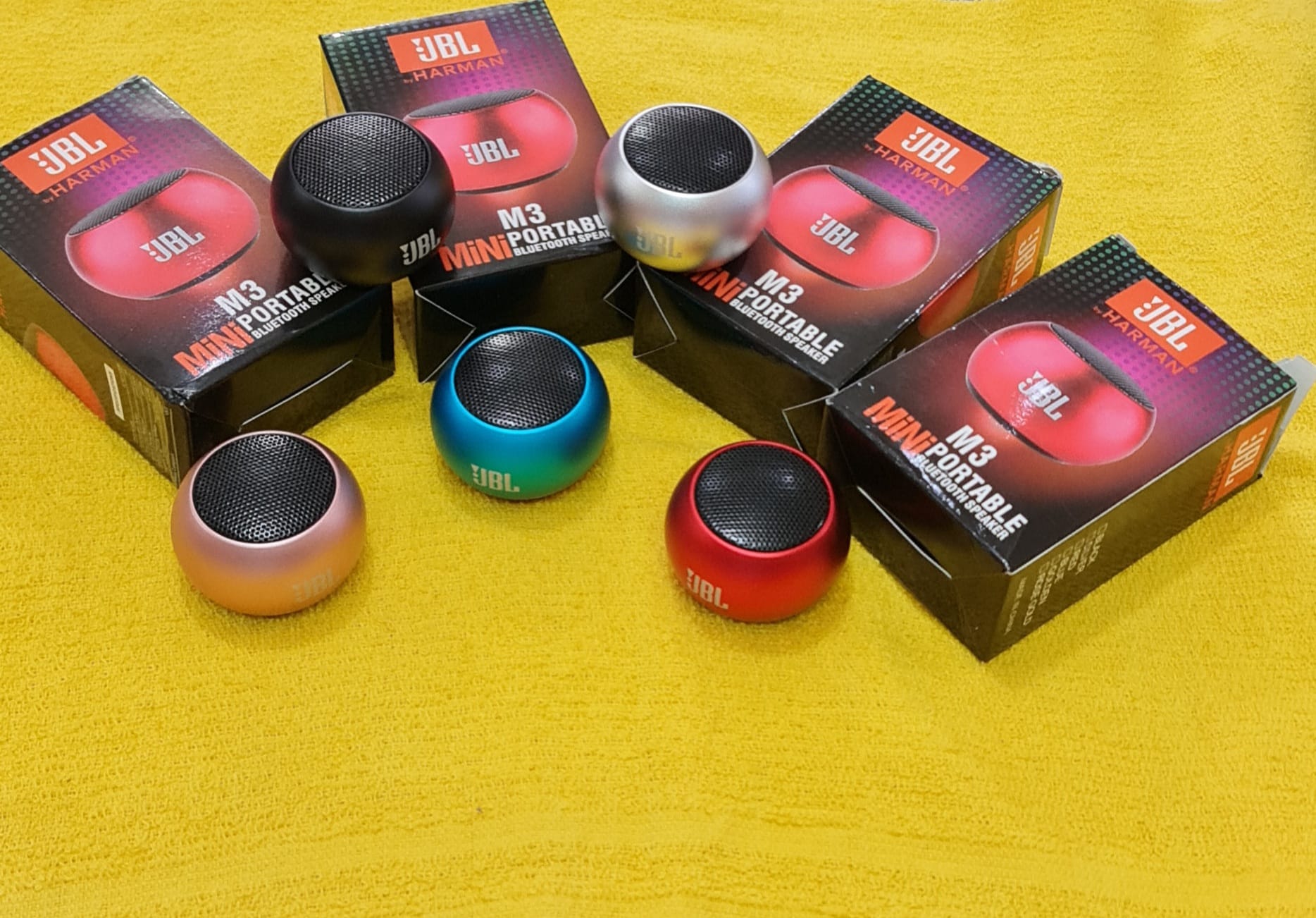 M3 Mini Metal Portable Wireless Bluetooth Speaker